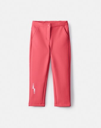 Непромокаемые брюки из Softshell на флисе для девочек детям