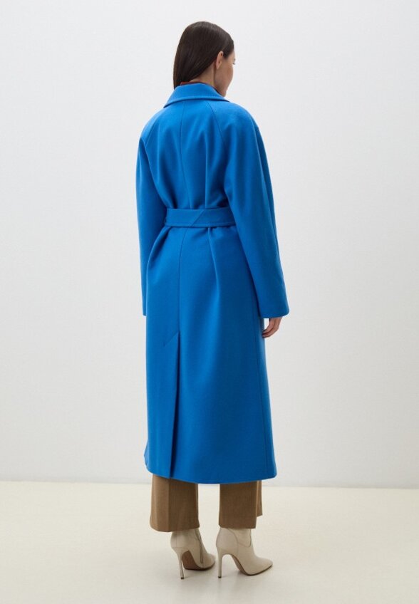 Пальто двубортное Sei Unica