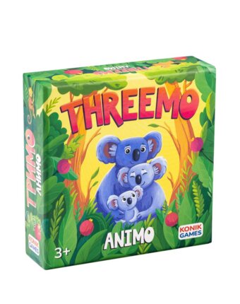 Детская настольная игра KONIK GAMES "Тримо Анимо", дикие животные детям