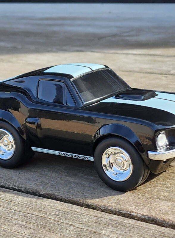 Игрушечная гоночная машинка Baghera Ford Mustang, черная