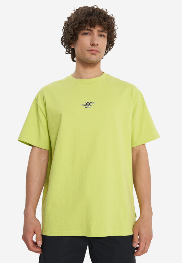 Футболка мужская оверсайз Quiksilver Mercury Tribe, Желтый