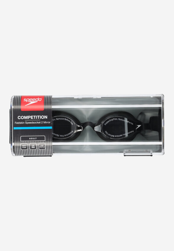 Очки для плавания Speedo Fastskin Speedsocket 2 Mirror, Черный