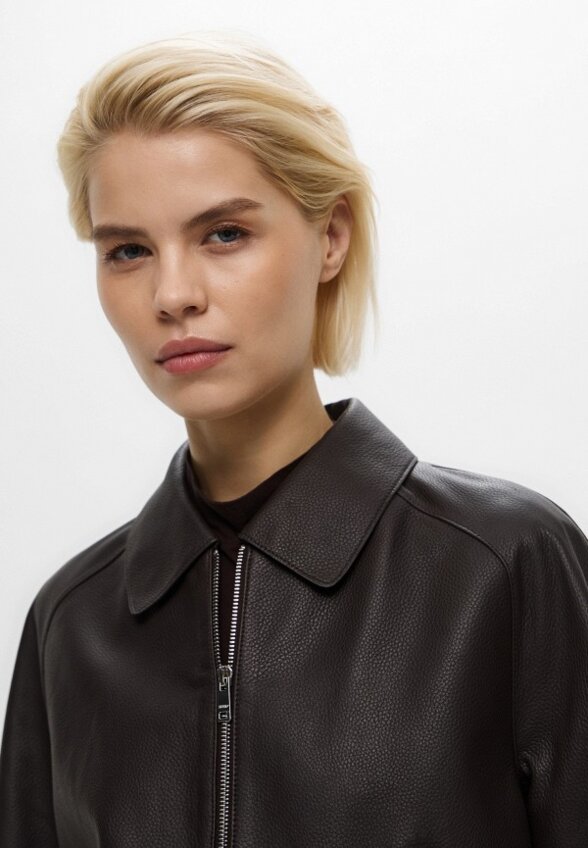 Куртка кожаная Lusio