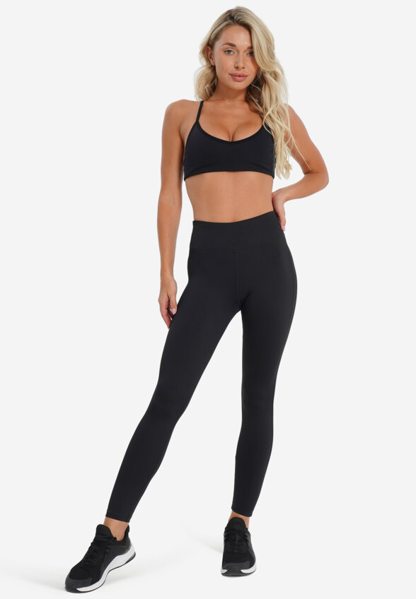 Легинсы женские Reebok Lux Hi-Rise Tigh, Черный