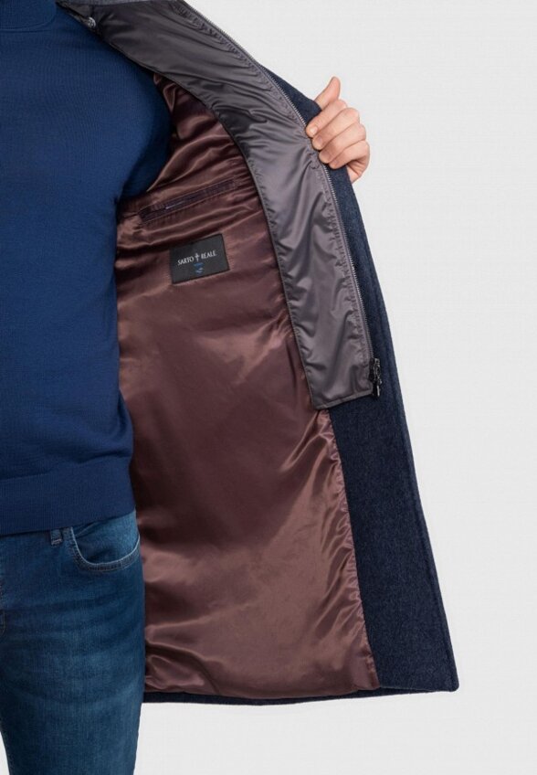 Пальто однобортное Sarto Reale