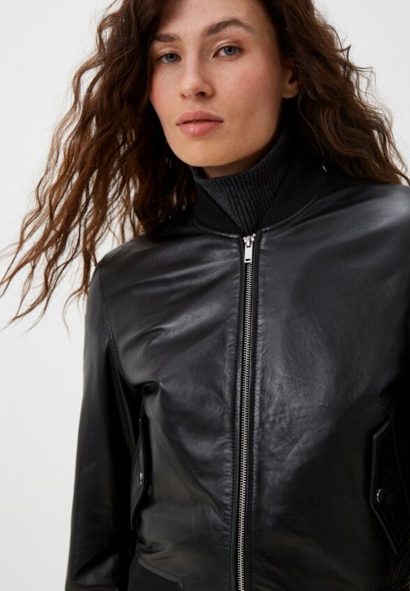 Куртка кожаная Снежная Королева