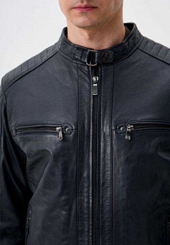 Куртка кожаная Jorg Weber