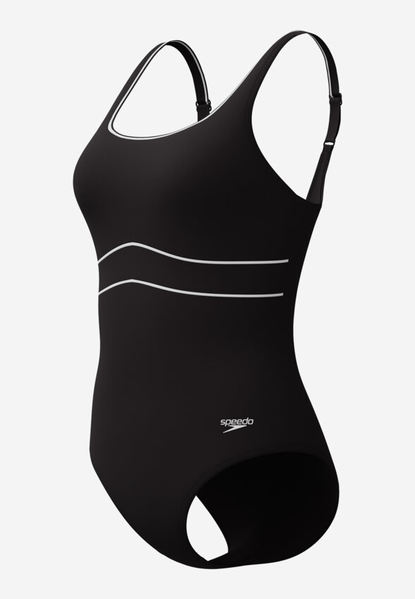Купальник слитный женский Speedo Eclipse, Черный