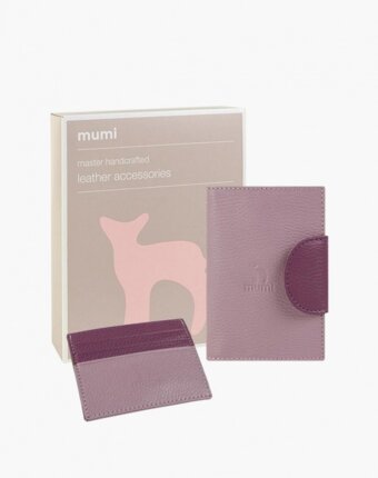 Обложка для паспорта и кредитница Mumi женщинам