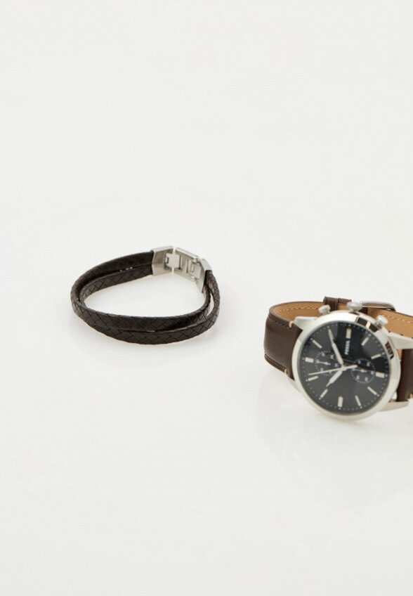 Часы и браслет Fossil