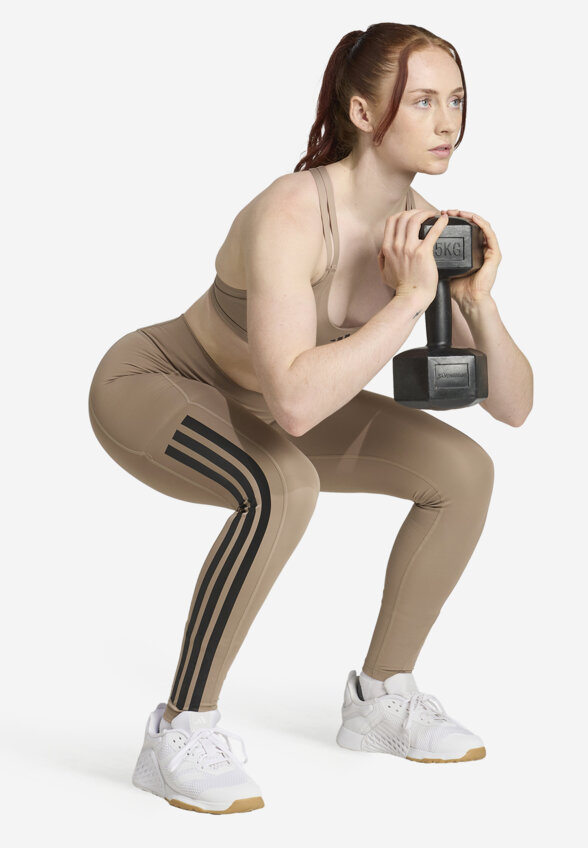 Легинсы женские Adidas, Коричневый
