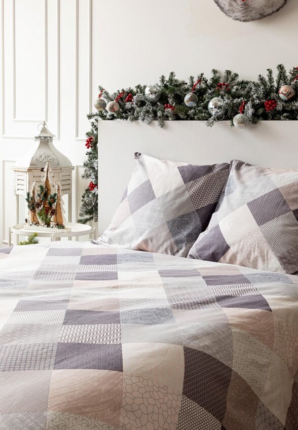 Постельное белье 2-спальное Унисон