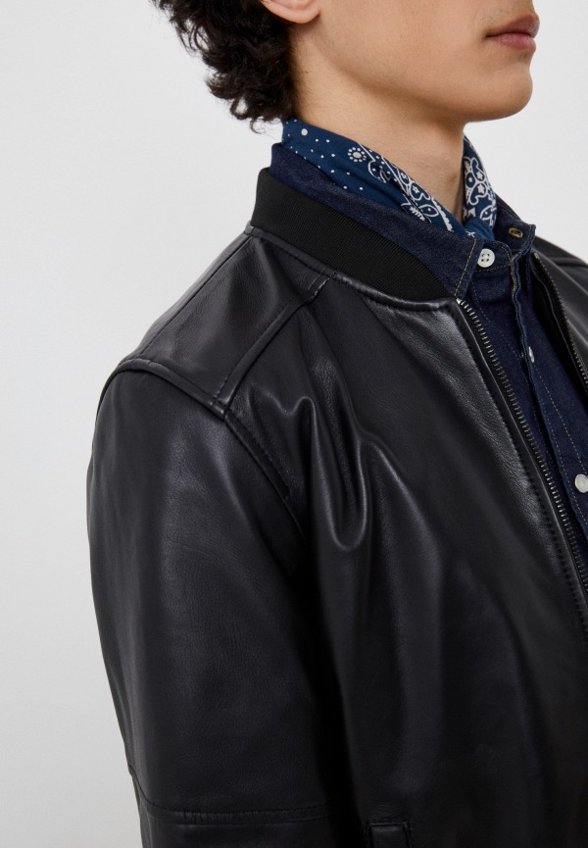 Куртка кожаная Urban Fashion for Men