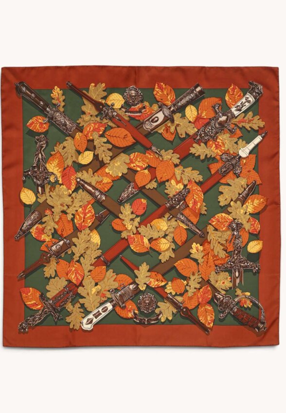 Hermes Silk Scarf