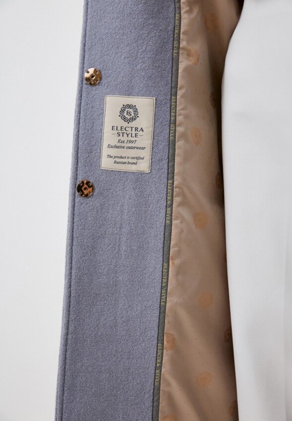 Пальто однобортное Electrastyle