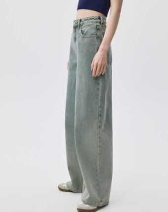 Винтажные джинсы WIDE LEG женщинам