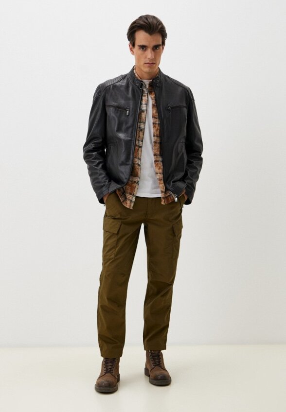 Куртка кожаная Jorg Weber