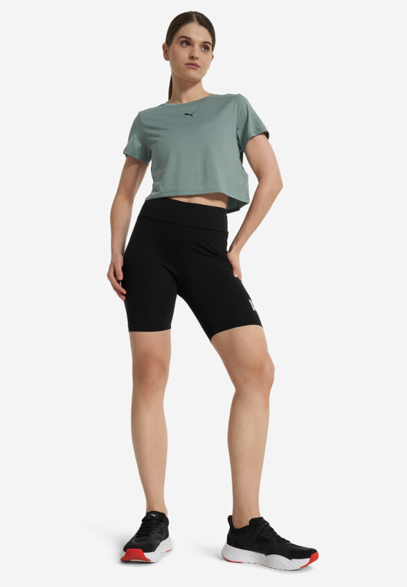 Футболка женская PUMA Tad Essential Baby, Зеленый