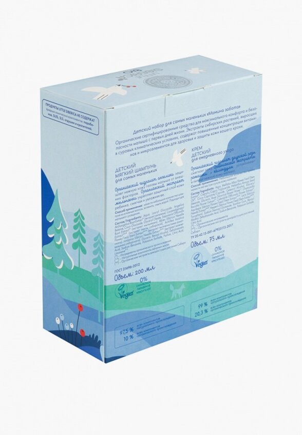 Набор для ухода за телом и волосами Natura Siberica