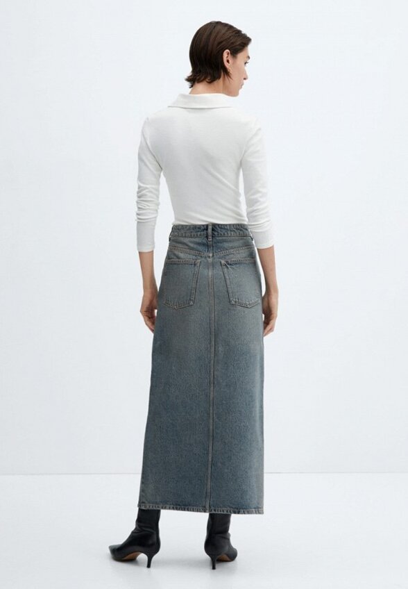 Юбка джинсовая Mango