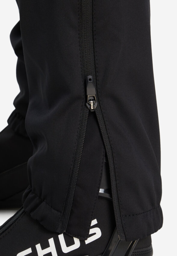 Брюки для беговых лыж мужские Fischer Softshell Light, Черный