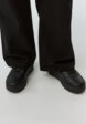 Кожаные кеды на платформе детские2  - превью