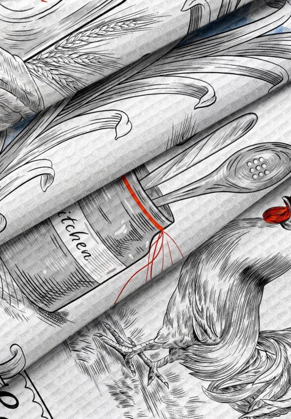 Набор полотенец кухонных Mia Cara