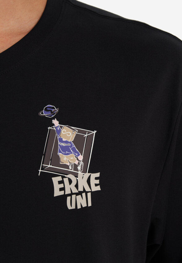 Футболка мужская Erke, Черный