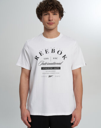 Футболка мужская Reebok, Белый женщинам