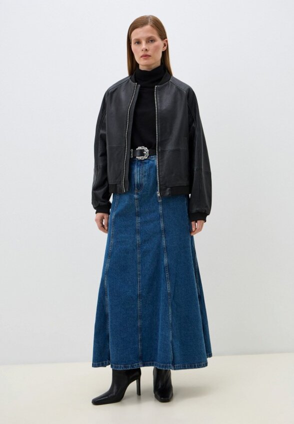 Куртка кожаная Снежная Королева