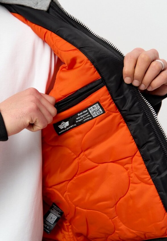 Куртка утепленная и брелок Angelo Bonetti