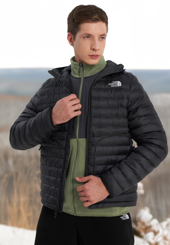 Ультралегкий пуховик мужской The North Face Huila, Черный