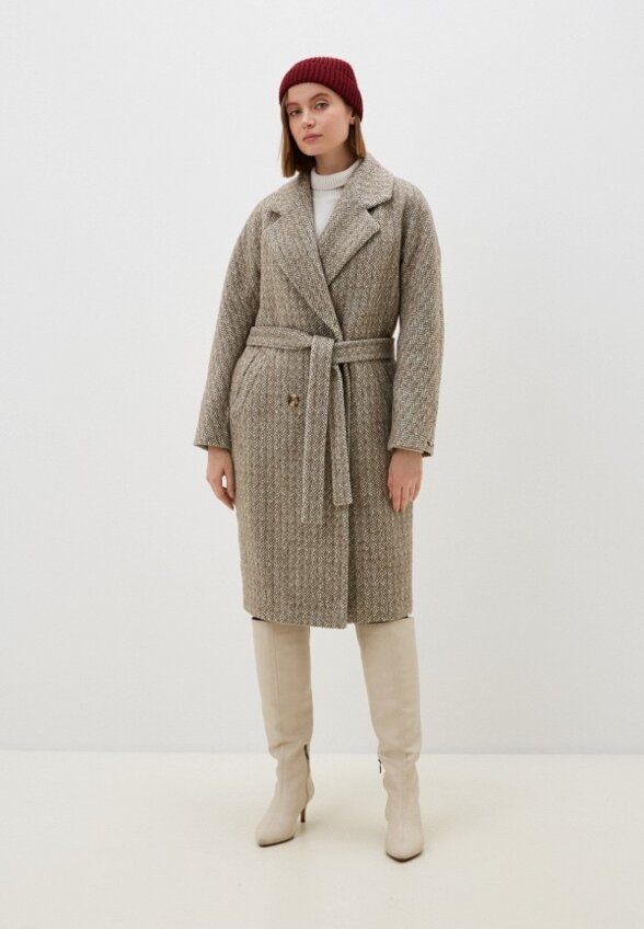 Пальто двубортное Electrastyle