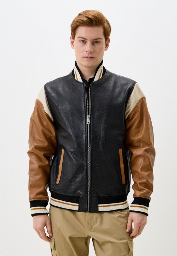 Куртка кожаная Jorg Weber