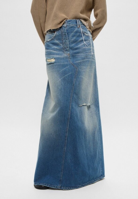 Юбка джинсовая MM6 Maison Margiela