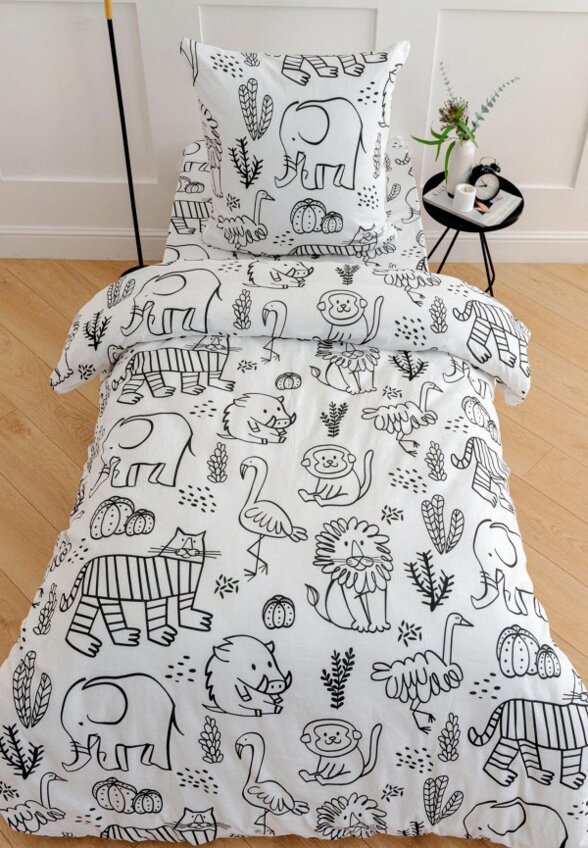 Постельное белье 1,5-спальное Павлинка