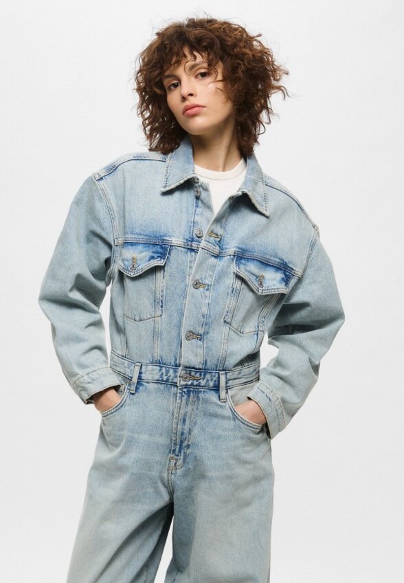 Комбинезон джинсовый 7 For All Mankind