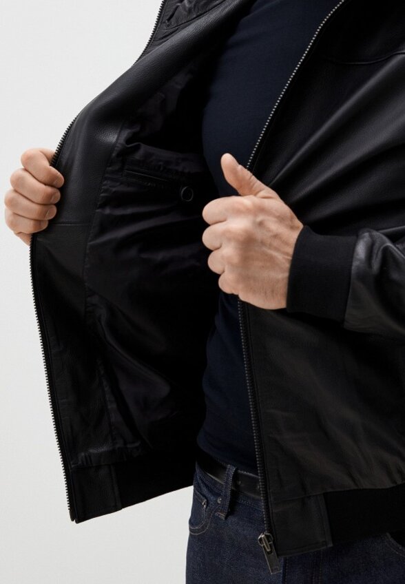 Куртка кожаная Jorg Weber