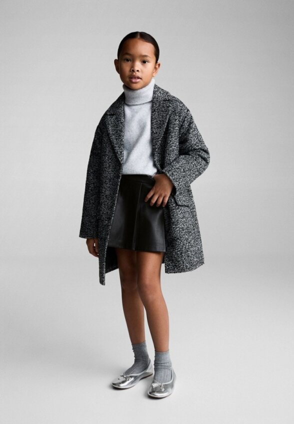 Шорты кожаные Mango Kids