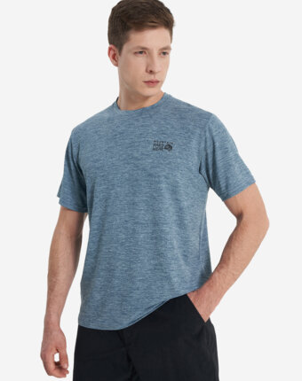 Футболка мужская Mountain Hardwear Sunblocker Short Sleeve, Синий женщинам