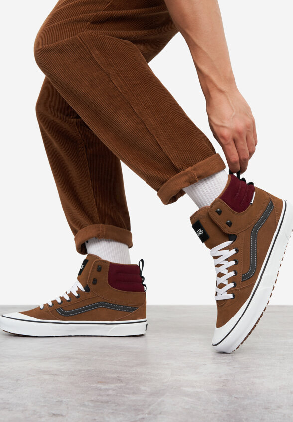 Кеды мужские Vans Ashwood Hi Vansguard, Коричневый