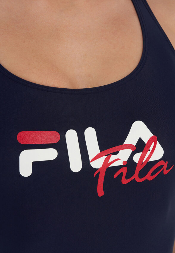 Купальник слитный женский FILA, Синий