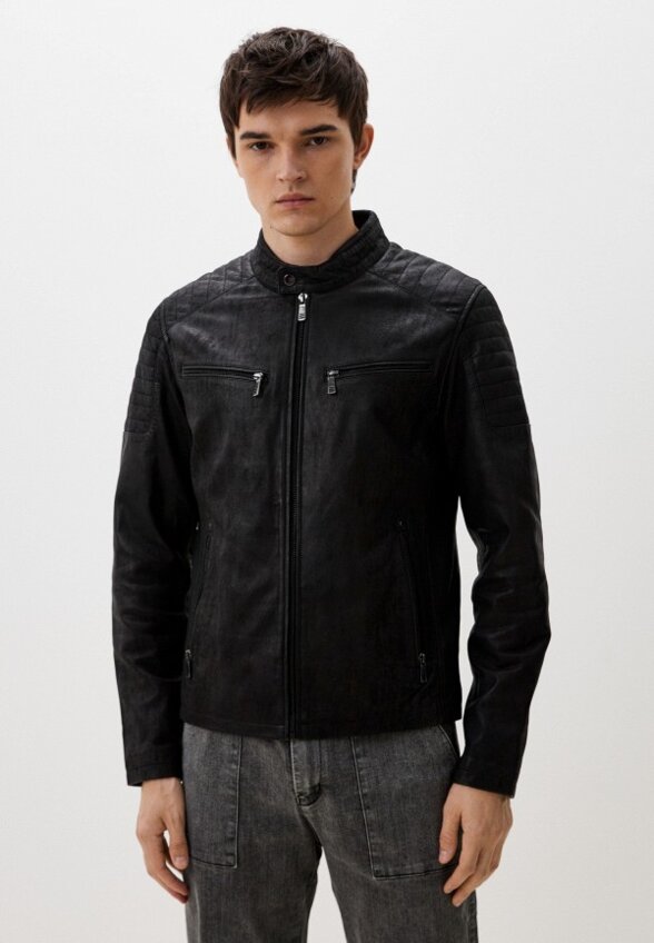 Куртка кожаная Jorg Weber