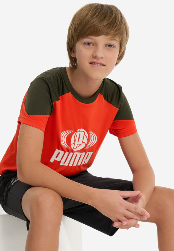 Футболка для мальчиков PUMA Active Sports, Оранжевый