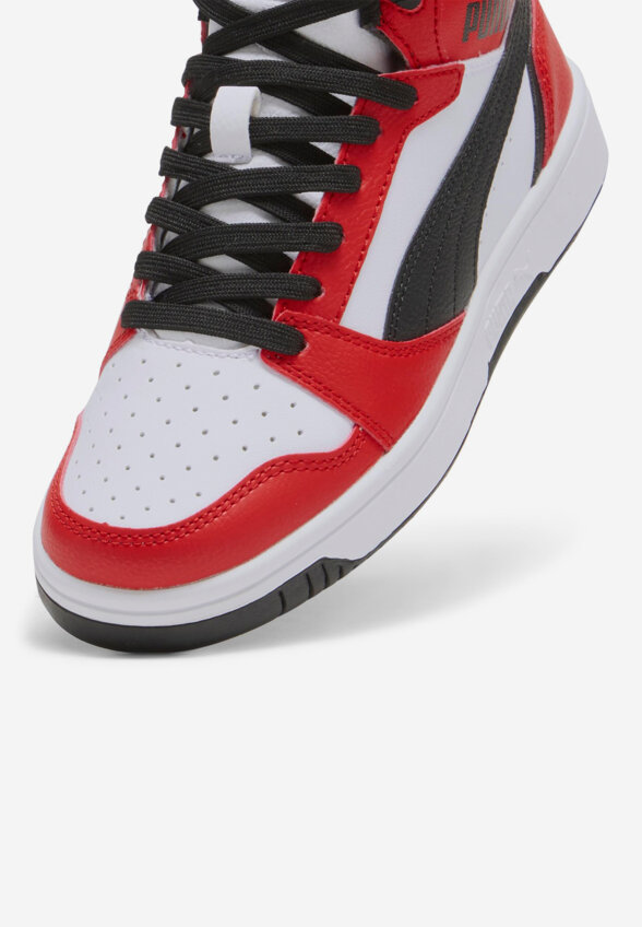 Кеды детские PUMA Rebound V6 Mid Jr, Черный