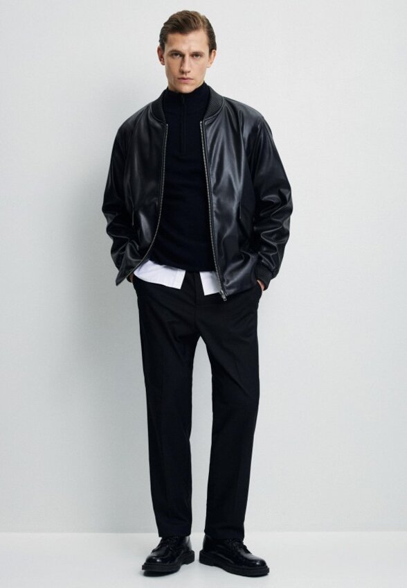 Куртка кожаная Zrn Man