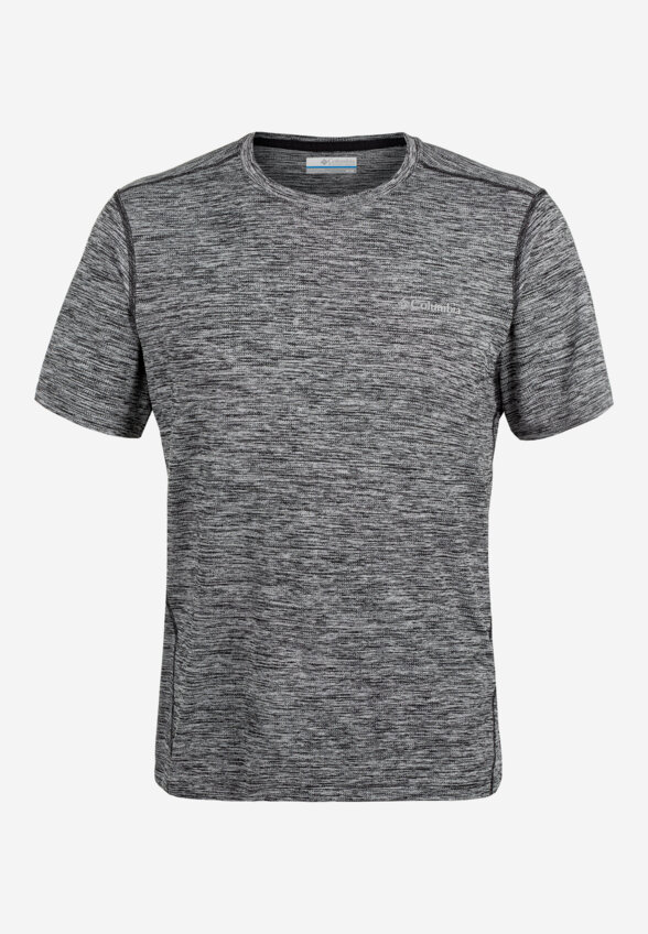 Футболка мужская Columbia Deschutes Runner Short Sleeve Shirt, Черный