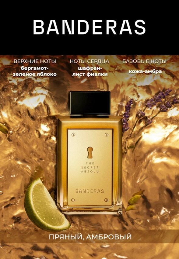 Парфюмерная вода Antonio Banderas