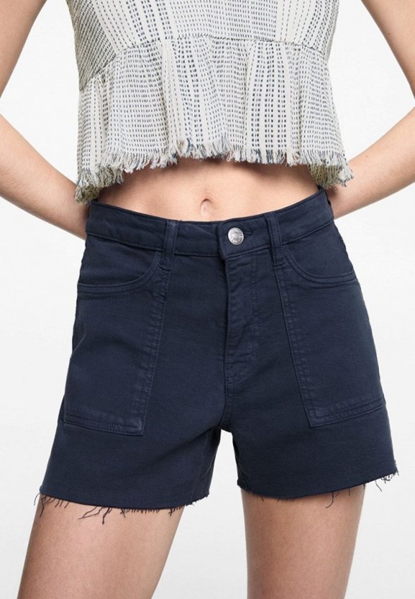 Шорты джинсовые Mango Teen