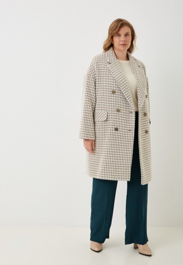 Пальто двубортное Modress